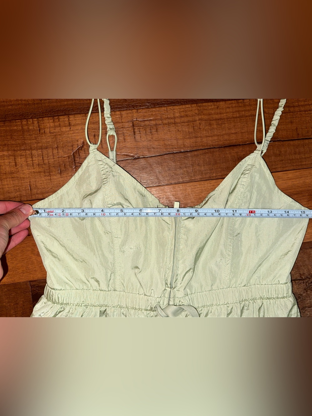 Immaculate FP Movement Free People Down To Earth Jumpsuit Summer Mist Small S/P - Picture 16 of 16